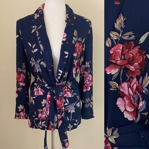 Joie Silk Floral Anasophia Blazer